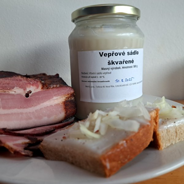 Vepřové sádlo škvařené